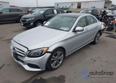 2018 Mercedes-Benz C 300 4Matic from USA, damaged, VIN 55SWF4KB0JU238916